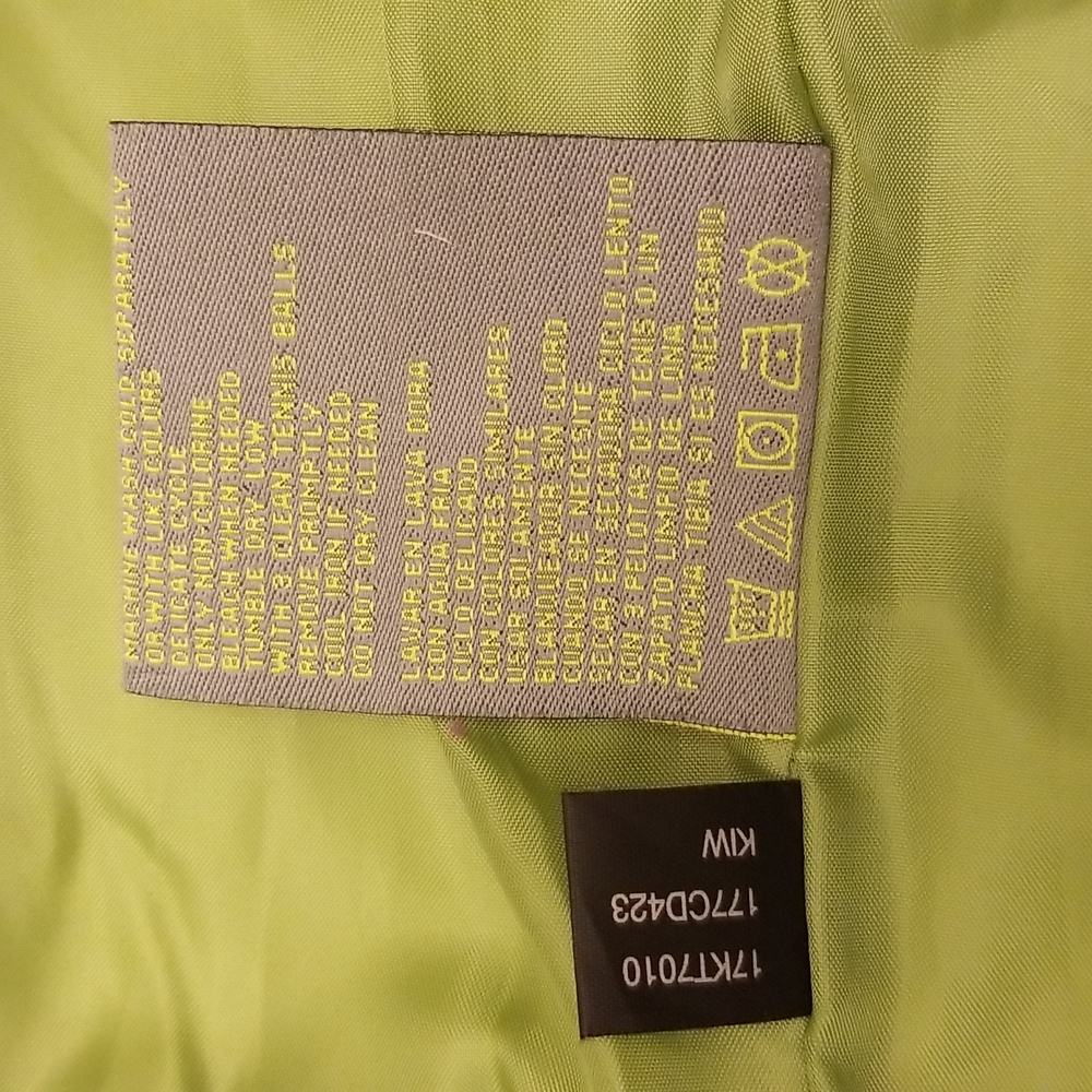 Kenneth Cole Reaction Down Green Puffer Vest Size S - Picture 5 of 5